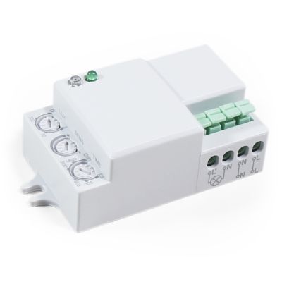 HF / Mikrowellen-Bewegungsmelder McShine "LX-701C", 360°, 230V / 1.200W, weiß, LED geeignet | 1530482ett / EAN:4250967304093