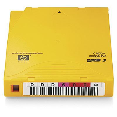 HP 20x LTO3 Ultrium Data Cartridge 800GB Non-Custom Labelled | 95008524dre / EAN:0882780458178