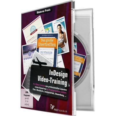 InDesign-Video-Training - Moderne Praxis (Win+Mac+Tablet) | 457245jak / EAN:9783944091174