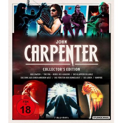 John Carpenter Collector's Edition 7 BRs  | 574512jak / EAN:4006680094137
