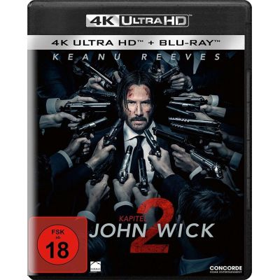 John Wick: Kapitel 2 (4K Ultra HD) ( + Blu-ray) | 511953jak / EAN:4010324011046