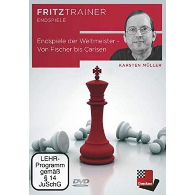Karsten Müller: Endspiele der Weltmeister (Band 1) - Von Fischer bis Carlsen | 550995jak / EAN:9783866816824