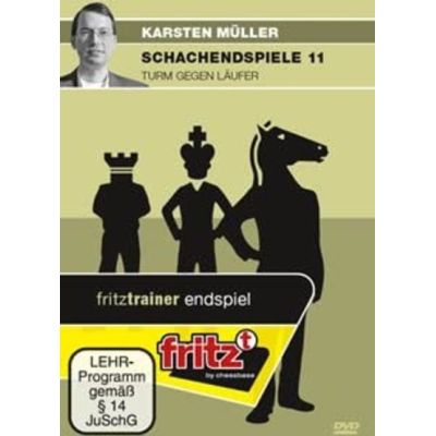 Karsten Müller: Schachendspiele 11 - Turm gegen Läufer | 383941jak / EAN:9783866813236