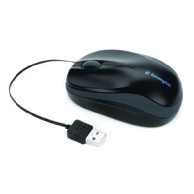 KENSINGTON Pro Fit Retractable Mobile Mouse schwarz | 230563dre / EAN:0085896723394