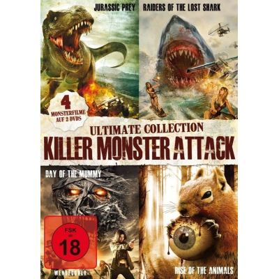 Killer Monster Attack - Ultimate Collection 2 DVDs  | 479443jak