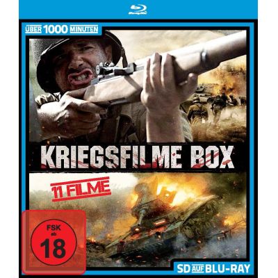 Kriegsfilme Box - 11 Filme (SD auf Blu-ray) | 512701jak / EAN:4250128419994