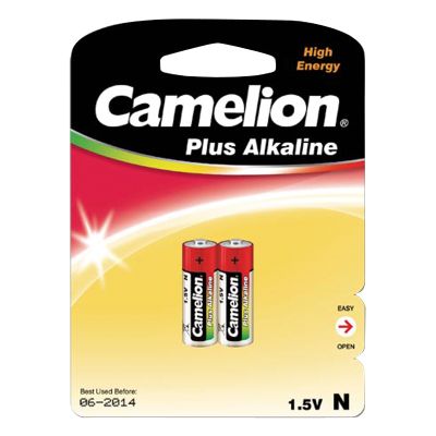 Lady-Batterie CAMELION Plus Alkaline, 1,5V, Typ LR1, 2er-Blister | 1300230ett / EAN:4260033150080