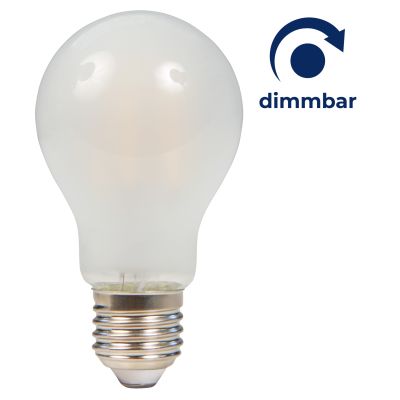 LED Filament Glühlampe McShine "Filed", E27, 6W, 670 lm, warmweiß, dimmbar, matt | 1451519ett / EAN:4250967311206