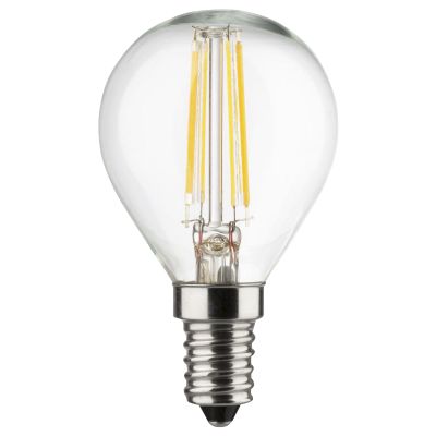 LED Filament Tropfenlampe, E14, 4W, 470lm, 2700K, warmweiß, 3er Set | 1451882ett / EAN:4018412336262