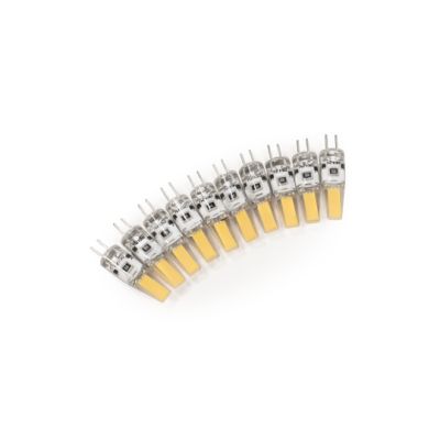 LED-Stiftsockellampe McShine "Silicia COB", G4, 1,5W, 200lm, warmweiß, 10er-Pack | 1451750ett / EAN:4250967316652