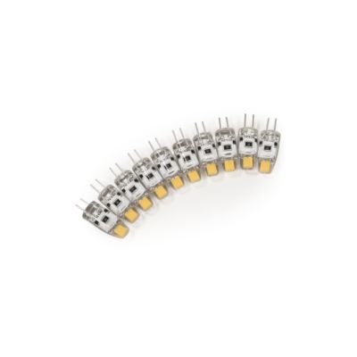 LED-Stiftsockellampe McShine "Silicia COB", G4, 1W, 110lm, warmweiß, 10er-Pack | 1451749ett / EAN:4250967316645