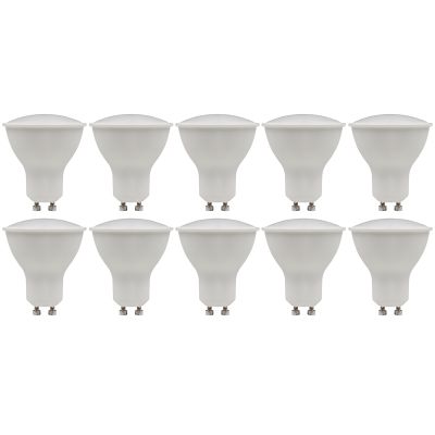 LED-Strahler McShine "PV-90" GU10, 9W, 900lm, 120°, 3000K, warmweiß, 10er-Pack | 1452178ett / EAN:4250967319837