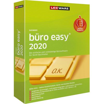 Lexware büro easy 2020 Jahresversion (365 Tage) | 579549jak / EAN:9783648130711