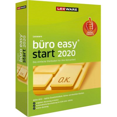 Lexware büro easy start 2020 Jahresversion (365 Tage) | 579555jak / EAN:9783648126325
