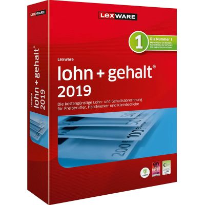 Lexware lohn+gehalt 2019 Jahresversion (365 Tage) | 556488jak / EAN:9783648120033