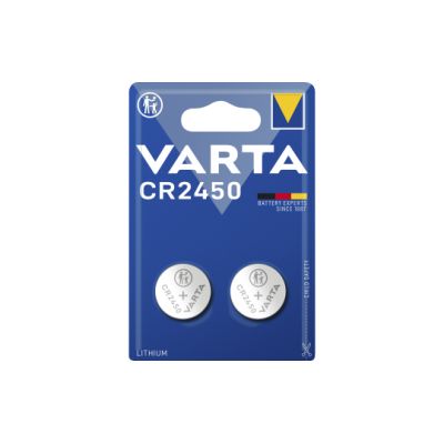 Lithium-Knopfzelle VARTA "Electronics" CR2450, 3V, 2er-Pack | 1300601ett / EAN:4008496747238