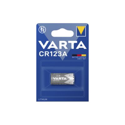 Lithium-Photobatterie VARTA, CR 123A, 3 V, 1er-Blister | 1311951ett / EAN:4008496537280