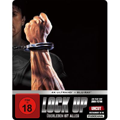 Lock up - Überleben ist alles / Limited SteelBook Edition / Uncut (4K Ultra HD + Blu-ray 2D) | 572712jak / EAN:4006680092652