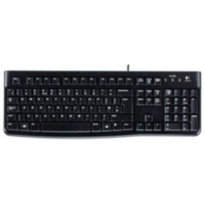 Logitech Tastatur Keyboard K120 / USB / schwarz / Flache Tasten mit leisem Anschlag | 95139806dre / EAN:5099206020733