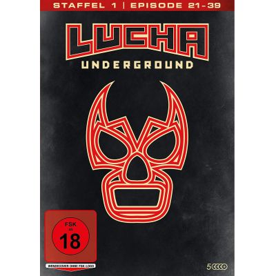 Lucha Underground 1.2 - Episode 21-39 5 DVDs  | 530797jak / EAN:4052912870390