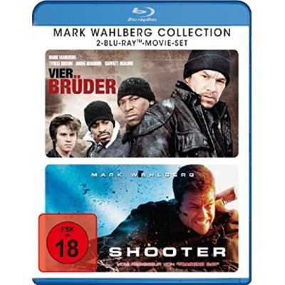 Mark Wahlberg Collection - Vier Brüder/ Shooter 2 BRs  | 464775jak / EAN:4010884253078