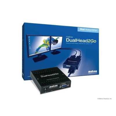 Matrox DualHead 2 Go analog USB | 112179dre / EAN:0790750213576