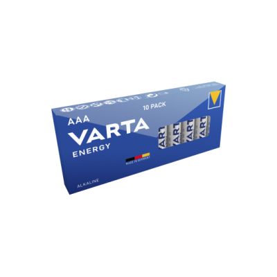 Micro-Batterie VARTA "Energy" Alkaline, Typ AAA, LR06, 1,5V, 10er Pack | 1300559ett / EAN:4008496635016
