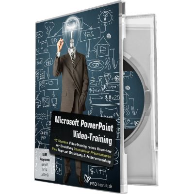 Microsoft PowerPoint-Video-Training (PC+Mac+Tablet) | 457259jak / EAN:9783944091082