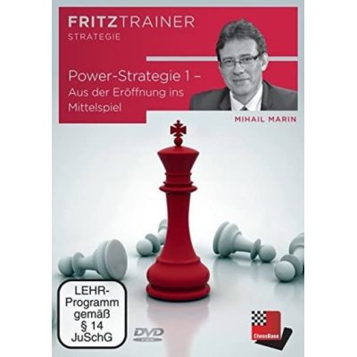 Mihail Marin: Power-Strategie 1 ? Aus der Eröffnung ins Mittelspiel | 424697jak / EAN:9783866814127