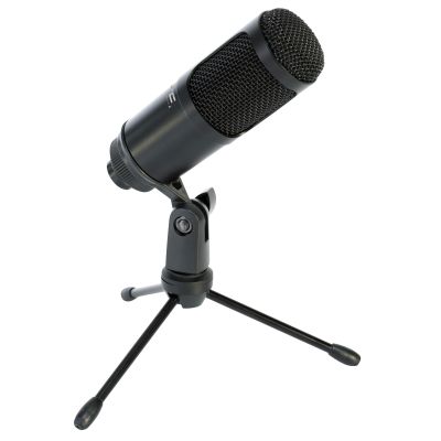 Mikrofon LTC "STM100" ideal für z.B. Podcast oder Streaming, Plug&Play, USB | 1800073ett / EAN:5420047138675