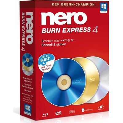 Nero Burn Express 4 | 516740jak / EAN:4052272002011