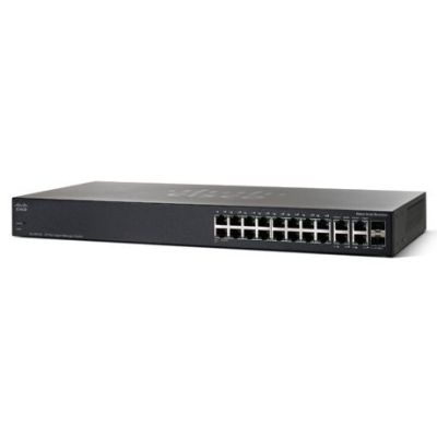 Netzwerk CISCO GLAN Switch SG 300-20 18-Port managed | 1304053dre / EAN:0882658295805