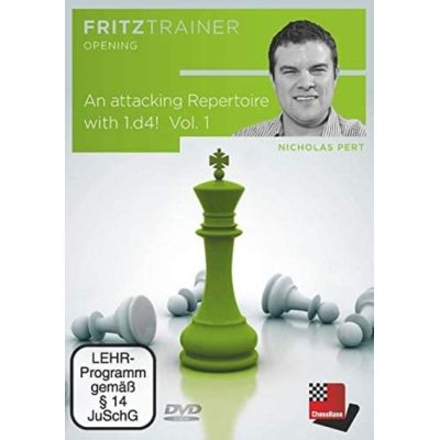 Nicholas Pert: An attacking Repertoire with 1.d4 ? Part 1 (1.d4 d5 2.c4)! - Vol.1 | 563308jak / EAN:9783866816930