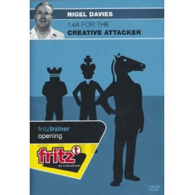 Nigel Davies -1. e4 for the creative attacker | 414925jak / EAN:9783866810556