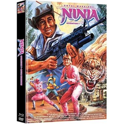 Ninja Operation 7 - Royal Warrior (Secret of the Lost Empire) - Mediabook - Cover B - Limited Edition (+ DVD) | 587919jak / EAN:4260345183738