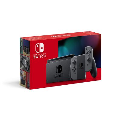 Nintendo Switch - Konsole Grau (neue Edition) | 576416jak / EAN:0045496452599