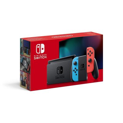 Nintendo Switch - Konsole Neon-Rot / Neon-Blau (neue Edition) | 576413jak / EAN:0045496452629