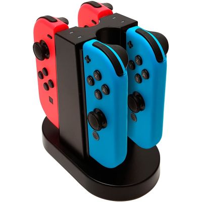 Nintendo Switch - Quad Charging Station für Joy-Con Controller / Ladestation für 4 Joy-Con Controller | 521128jak / EAN:3499550357967