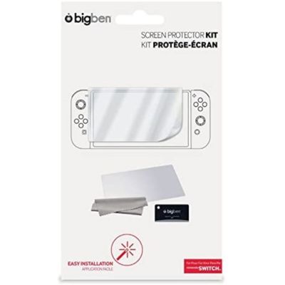 Nintendo Switch - Screen Protection Kit (Bildschirm Schutzfolie & Reinigungstuch) | 511533jak / EAN:3499550355154