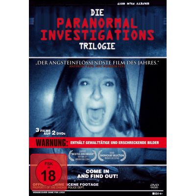 Paranormal Investigations - Die Trilogie 2 DVDs  | 363716jak / EAN:4009750210888
