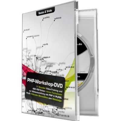 PHP-Workshop-DVD - Basics & Tricks (PC+Mac+Tablet) | 457593jak / EAN:9783000355561