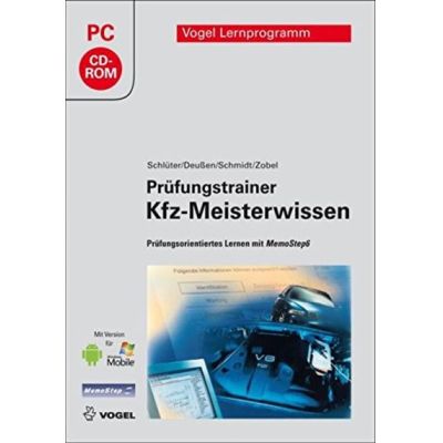Prüfungstrainer KFZ-Meisterwissen - Prüfungsorientiertes Lernen mit MemoStep6 | 415250jak / EAN:9783834333148