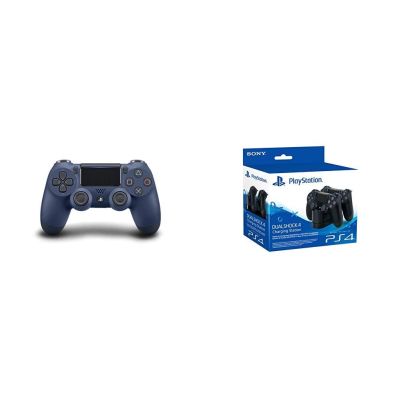PS4 - Dualshock 4 Wireless-Controller (Midnight Blue) | 537166jak / EAN:0711719874263