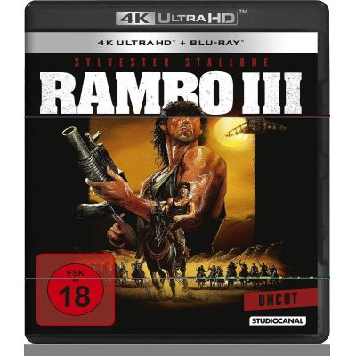 Rambo III / Uncut (4K Ultra HD) | 552652jak / EAN:4006680089454