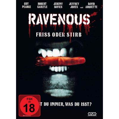 Ravenous - Friss oder stirb (Mediabook - Cover A) (Blu-Ray + DVD) | 503142jak / EAN:9007150063405