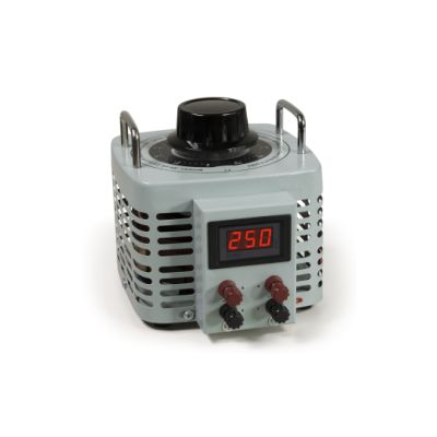 Ringkern-Stelltrafo McPower "V-4000 LED", 0-250 V, 4 A, 1.000 W, NICHT galvanisch getrennt | 1326197ett / EAN:4250967305144