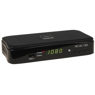 Sat-Receiver Opticum "AX150" Full HD 1080p, USB 2.0, HDMI, SCART, Koaxial | 1200262ett / EAN:5901912283626