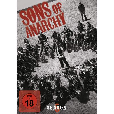 Sons of Anarchy - Season 5 4 DVDs  | 442051jak / EAN:4010232061980