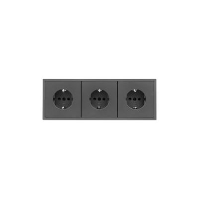 Steckdosen Set McPower Shallow "Beginner 3S-Profi" 4-teilig, Steckanschluss | 1535369ett / EAN:4250967332416