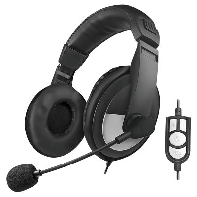 Stereo Headset High Quality, USB, schwarz | 1101178ett / EAN:4052792002775
